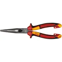 Milwaukee Geïsoleerde lange punttang VDE - - 4932464564 - 205 mm - Gehard staal - Isolatie 1 000V/10 000V