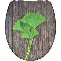 Schutte Duroplast WC-bril GINGKO&WOOD met soft-close 82154