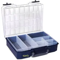 Raaco CarryLite 80 4x8-0/DLU Assortimentskoffer Aantal vakken: 0 Incl. handgreep Inhoud 1 stuk(s)