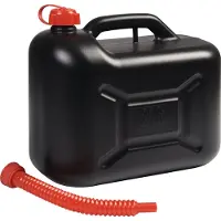 Now Transportbrandstofjerrycan | inhoud 20 l | zwart HD-PE | L405xB210xH350 mm | 1 stuk - 4000819001 4000819001