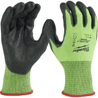 Milwaukee Hi-Vis Werkhandschoenen Snijklasse 5/E