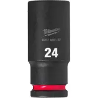 Milwaukee slagdop Shockwave 1/2 lang 24mm