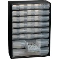 Raaco Metalen Ladekast - 34 lades - Incl. 10 tussenschotten - 150 x 306 x 420 mm