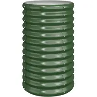 vidaXL Plantenbak 40x40x68 cm gegalvaniseerd staal groen
