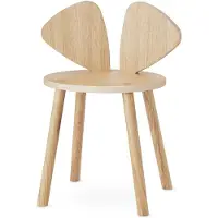 Nofred Mouse Chair School - - Kinderstoelen Eikenfineer Oak - 1301