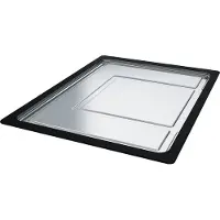 Franke - Mobiel afdruiprek, 326x440x22 mm, rvs/zwart kunststof 112.0204.360