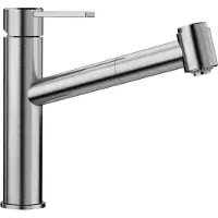 BLANCO Ambis-S roestvrij staal geborsteld/inox brossé