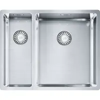Franke BXX 160-34-16, zeefmand met drukknop