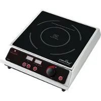 Caterchef Inductiekookplaat Tafelmodel RVS | Digitale Timer | 2700W | 310x380x H 530mm