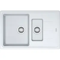 Franke BASIS Inbouwspoel BFG 651-78 Fragranit+ glacier, omkeerbaar