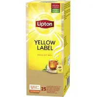 Lipton Yellow Label - doos 25 theezakjes plant based