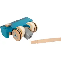Small Foot Design - Houten Stofzuiger met Gekleurde Klittenband Stippen, 12dlg.