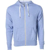 Independent NP354 Unisex Midweight French Terry Zip Hood