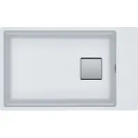 Franke Kubus 2 - Fragraniet spoelbak KNG 110-62, 76x46 cm, glacier 125.0512.517