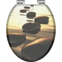 Schutte MDF WC-bril SEA STONE met soft-close 80127