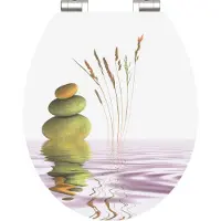 Schutte MDF High Gloss WC-bril BALANCE met soft-close 80522