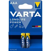 Varta -4903/2B, Wegwerpbatterij, AAA, Alkaline, 1,5 V, 2 stuks, 10 jaar