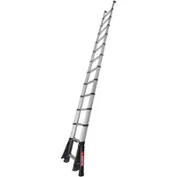 Nobrand Prime Line Telescoopladder 4,1m - Driehoekige buisconstructie - Slow Close systeem - 72241-781