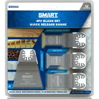 Smart Pro invalzaagbladen set Professional 32mm (4-delig)