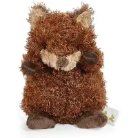 Bunnies By The Bay Foxy de Vos Knuffel - Knuffeldier - Geborduurde details - Vos - 18 cm - Bruin