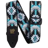 Ernie Ball Jacquard Gitaarband Albuquerque Blauw (P04609)