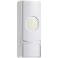 ORNO Deurbelknop voor draadloze deurbellen- Deurbel - LONGA AC-serie - Wit