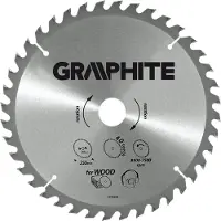 Graphite Widia zaagblad, 190 x 30 mm, 50 tanden