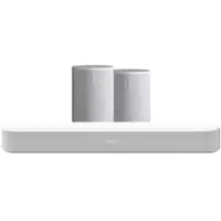 Sonos Beam Gen2 Wit + 2x Era 100 Wit