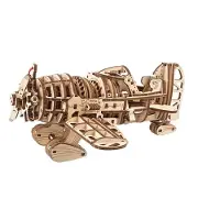 Ugears Mad Hornet Vliegtuig houten bouwpakket 354 onderdelen