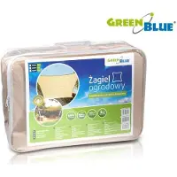 Greenblue Zonnezeil Schaduwdoek UV vierkant 5m Cream