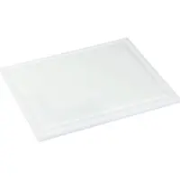 Interlux Snijplaat met sapgoot - 325x265x15mm - Wit