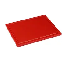 Interlux Snijplaat met sapgoot - 530x325x15mm - Rood