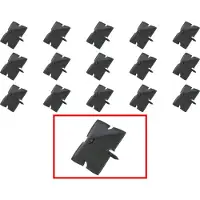 AMIG – Stalen Stoffeernagels Siernagels Meubelnagels Sierspijkers – 40 x 40 x 35mm - Pyramidevorm – Zwart – Rustiek Ornament – 16 stuks