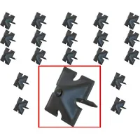 AMIG – Stalen Stoffeernagels Siernagels Meubelnagels Sierspijkers – 30 x 30 x 35mm - Pyramidevorm – Zwart – Rustiek Ornament - 20 stuks