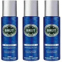 BRUT Deo Spray Oceans - 3 Pack