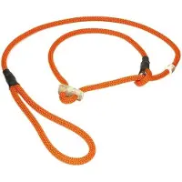 Mystique Field trial moxon Lijn 8mm 150cm oranje met hoornstopper
