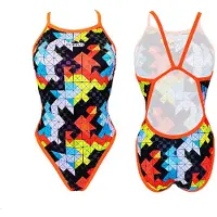 Turbo Flexie Swimsuit Oranje XL Vrouw