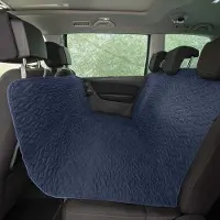 Belmarti Honden Autodeken 130x150 cm - Blauw - Waterproof beschermhoes - past in vrijwel elke auto - Eenvoudig te bevestigen - Premium kwaliteit hondendeken