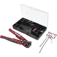 Parkside Krimptang set 231-delig - Snijden - Strippen - Krimpen - Met 2K-greep