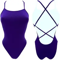 Turbo Patron Sirene Swimsuit Paars 4XL Vrouw