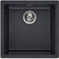 Reginox Amsterdam 40 spoelbak 40x40cm Pure Black R34637