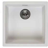 Reginox Amsterdam 40 spoelbak 46x46cm Pure White R32305