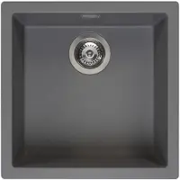 Reginox Amsterdam 40 spoelbak 46x46cm Grey Silvery R32329