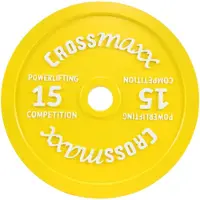 Lifemaxx Crossmaxx Gekalibreerde Halterschijven - 50 mm - 15 kg