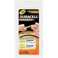 Duracell 10x Duracell Hoortoestelbatterijen 10 6 Stuks