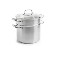 Dagelijkse Kost Pannenset Met Pasta Inzet Door Jeroen Meus 24 cm (3-delig)