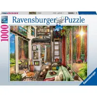 Ravensburger puzzel Tiny House in Redwood Forest - Legpuzzel - 1000 stukjes