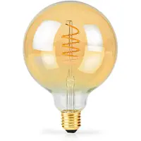Nedis LED-filamentlamp | extra warm wit | dimbaar | E27 | G95 | 3,8W