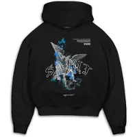 MJ Gonzales Sweatshirt 'SAINT V.1' blauw / grijs / zwart / wit