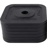 Ironmaster Quick-Lock Adjustable Dumbbell gewichten - 6 x 2,2 kg en 1 x 1,1 kg - 14,3 kg totaal